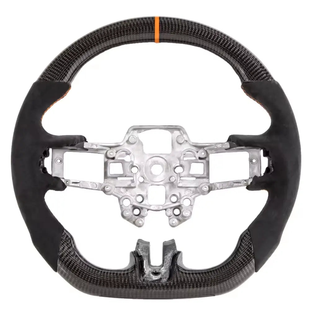 FORD MUSTANG 2015-2017 | CARBON FIBER STEERING WHEEL + LED OPTIONS