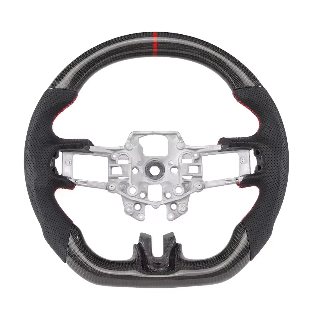 FORD MUSTANG 2015-2017 | CARBON FIBER STEERING WHEEL + LED OPTIONS